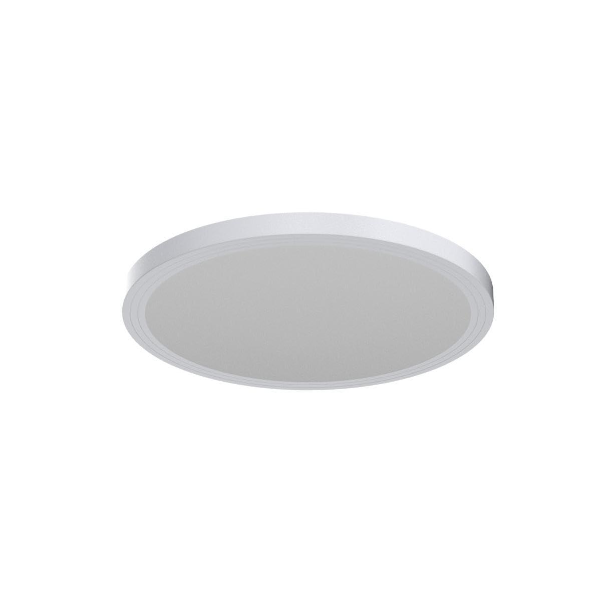 Flush Mount Ceiling Light Fixtures,24W Flat led Light for Ceiling,6000K 2200LM Ultra Thin Round White Lamp for Bedroom Kitchen,Bathroom,Garage,Living Room, Dining Room