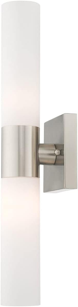 Livex Lighting Aero 2 - Light Vanity in  Brushed Nickel
