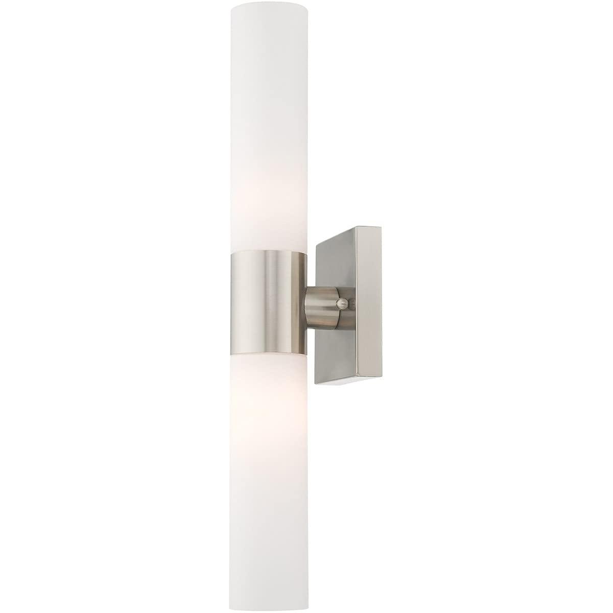 Livex Lighting Aero 2 - Light Vanity in  Brushed Nickel