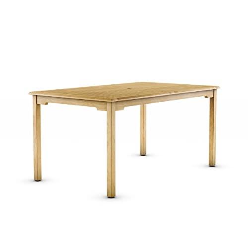 Sonlin 59'' Teak Outdoor Dining Table