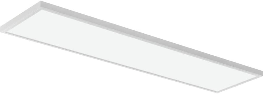 Sleek 47" White Aluminum LED Ceiling Panel with Dimmable Light