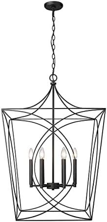 Millennium Lighting Tracy 6 - Light Pendant in  Matte Black