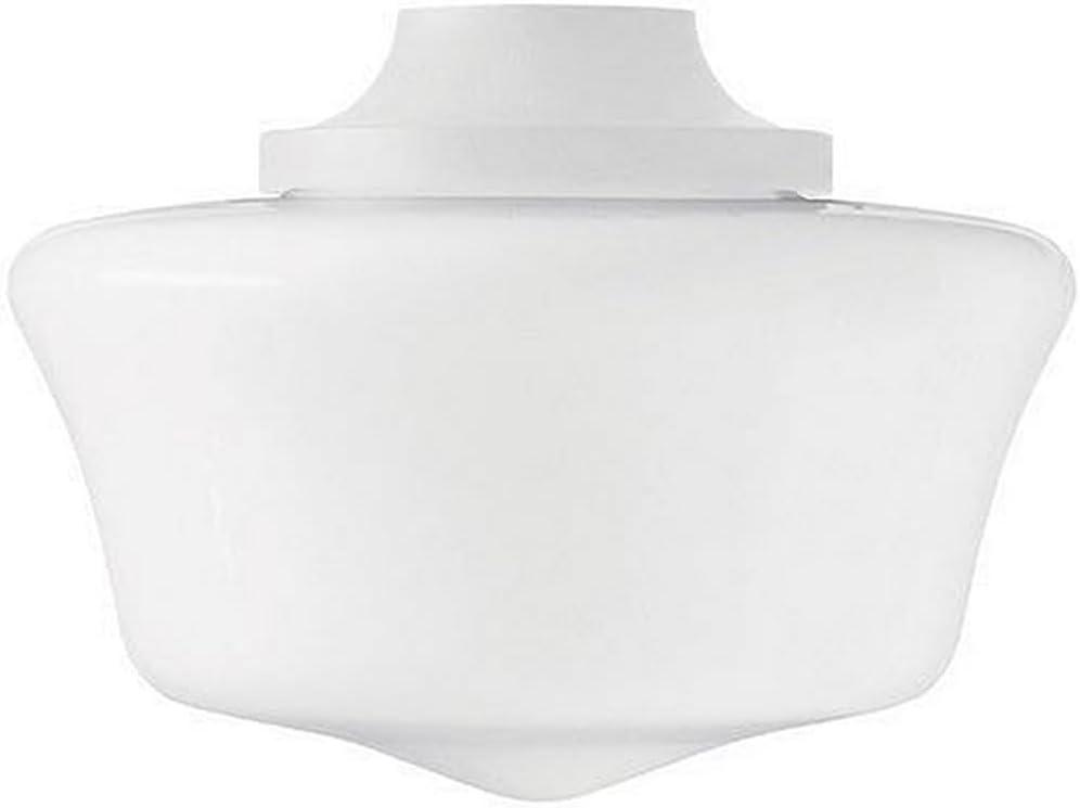 Hunter Fan Company 99164 Traditional Globe Ceiling Fan Light Kit, White