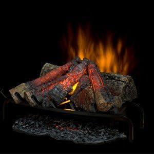 Dimplex 28-in Premium Electric Fireplace Log Set - Hand Finished Log Set - Realistic Flame, 400 SQFT