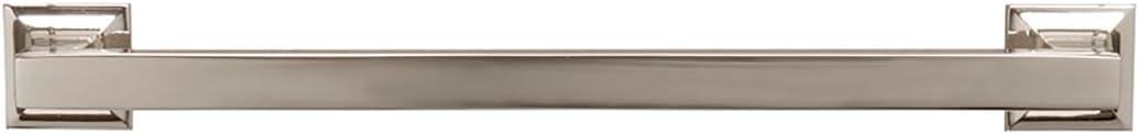 Polished Nickel 10-inch Modern Cabinet Handle with Mounting Hardware