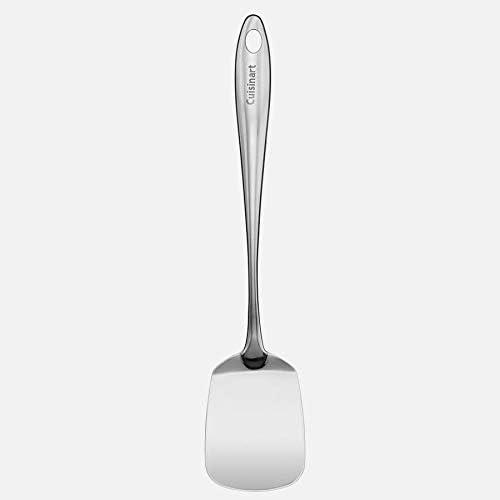 Stainless Steel Silver Solid Turner Cooking Spatula