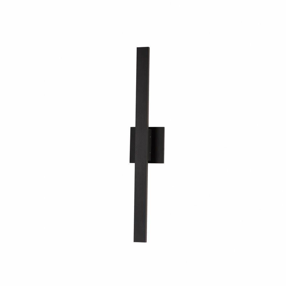24 Inch 13W 2 Led Outdoor Wall Sconce-Black Finish Et2 Lighting E41343-Bk