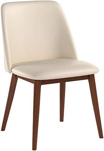 George Oliver Eli 18'' H Faux Leather Upholstered Side Chair (Set of 2)
