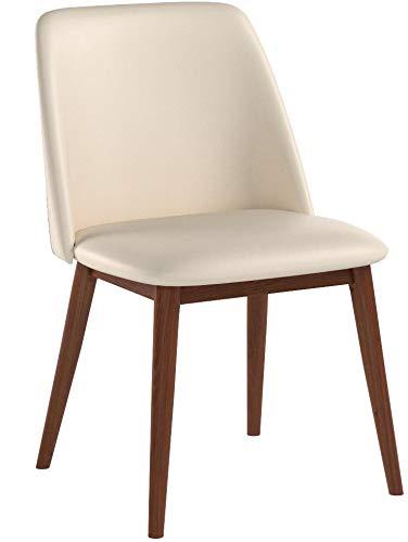 George Oliver Hartlepool 18'' H Faux Leather Upholstered Side Chair (Set of 2)