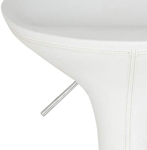 Shedrack Swivel Bar Stool   - Safavieh