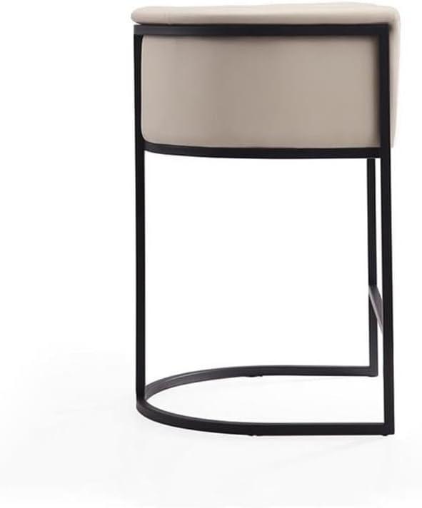 Cosmopolitan Metal Counter Height Barstool - Manhattan Comfort