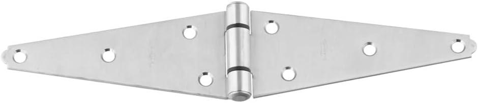 National 6" Stainless Steel Heavy Duty Strap Hinge