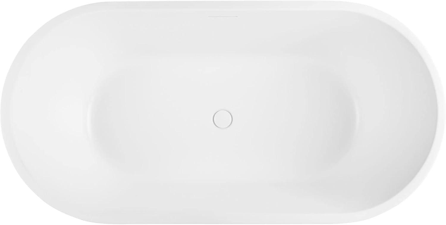 67" Eden Acrylic Freestanding Tub