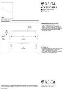 Lahara Wall Mounted Towel Bar