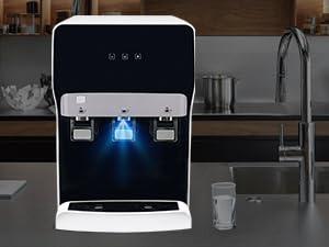 Soopyk Soopyk Black Countertop Bottleless Electric Filtered Water Dispenser