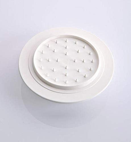 White Plastic Mandoline Slicer with Stainless Steel Blades