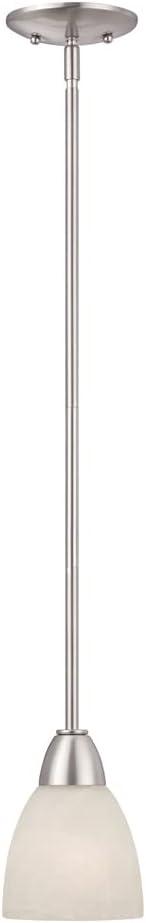 Designers Fountain 15005-MP-35 Torino Mini Pendant, Brushed Nickel