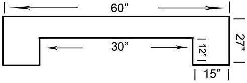 72" BAR - ENGLISH TUDOR