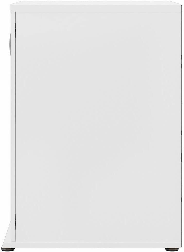 Bush Business Furniture Universal Laundry Room Storage Cabinet with Doors and Shelves