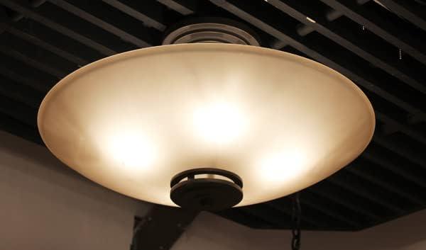 Hendrik Glass Semi Flush Mount