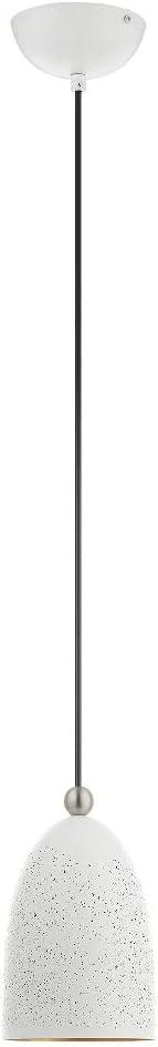 Livex Lighting Arlington 1 - Light Pendant in Nordic Gray