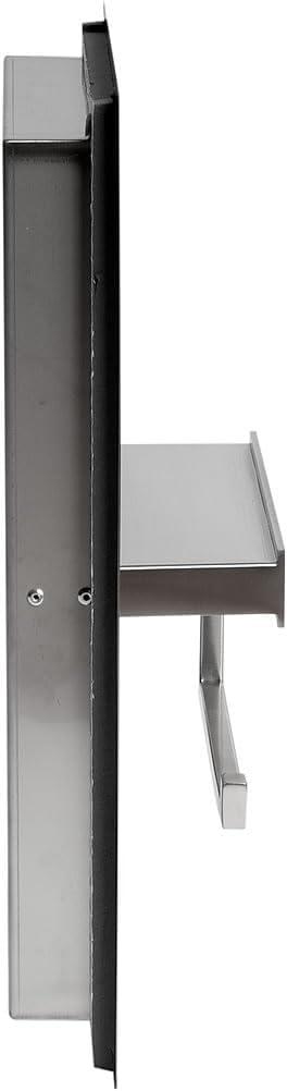 PVD Stainless Steel Recessed Toilet Paper Holder / Bathroom Niche