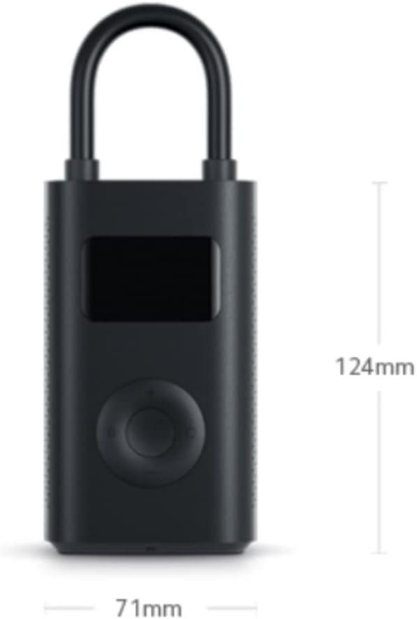 Xiaomi Portable Electric Air Compressor 1S, Portable Electric Air Inflator, Five Different Modes, Fast Precise Inflation For Bicycle Motorcycle Car Ball, Gray