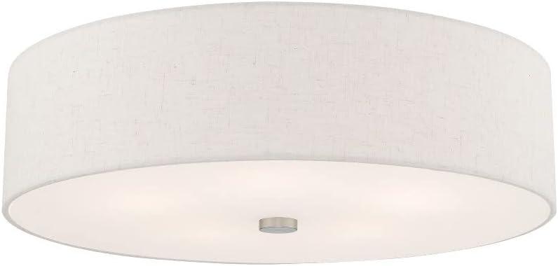 Livex Lighting Meridian 5 - Light Semi-Flush Mount in  English Bronze