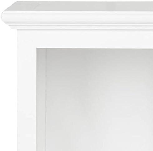 SAFAVIEH Maralah Country Transitional Bookcase with 5 Shelves, White