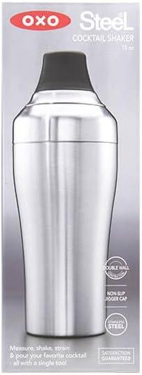 OXO Steel Single Wall Cocktail Shaker