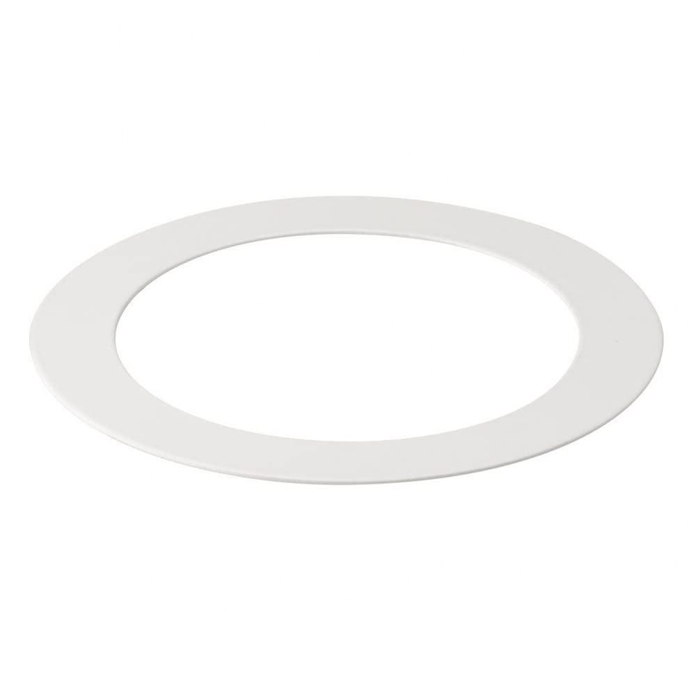 White Aluminum Ceiling Goof Ring for 3-4 Inch Downlights