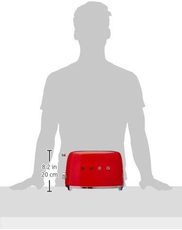 SMEG Red 2-Slice Retro Toaster