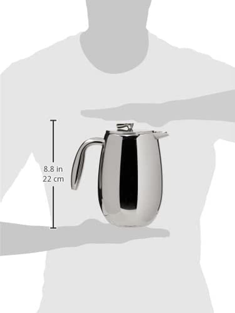 Bodum 1308-16 Bodum Columbia Double Wall Stainless Steel French Press Coffee Maker