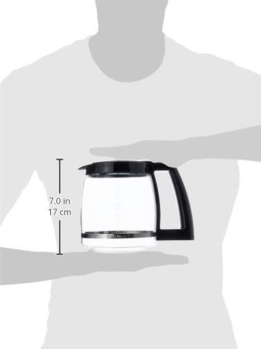 Cuisinart DCC-1200PRC 12-Cup Replacement Glass Carafe, Black
