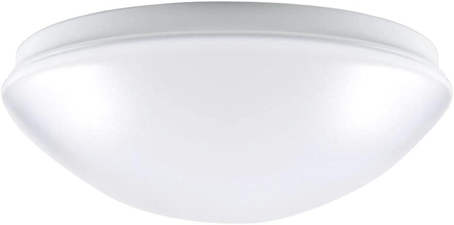 Designers Fountain DF LED Flushmount 1 -Light 14-in White Integrated LED Flush Mount Light