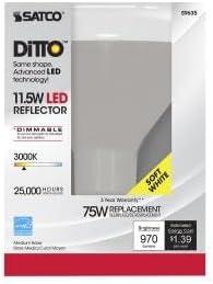 75 Watt Equivalent BR40 E26/Medium (Standard) Dimmable LED Bulb