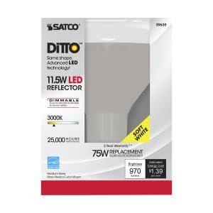 75 Watt Equivalent BR40 E26/Medium (Standard) Dimmable LED Bulb