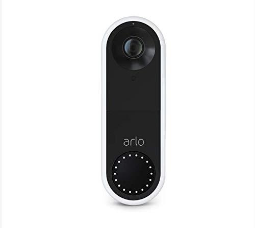 Arlo Essential 1080p Wired Video Doorbell - White
