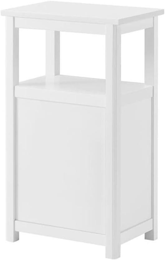 Rosalind Wheeler Hembree 17"W 58"H Traditional Style Free-Standing Bathroom Cabinet With Storage Hutch
