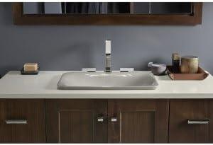 Carillon® Ceramic Rectangular Drop-in Bathroom Sink