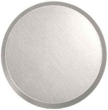 15-Inch Round Aluminum Pizza Pan with Unrolled Edge