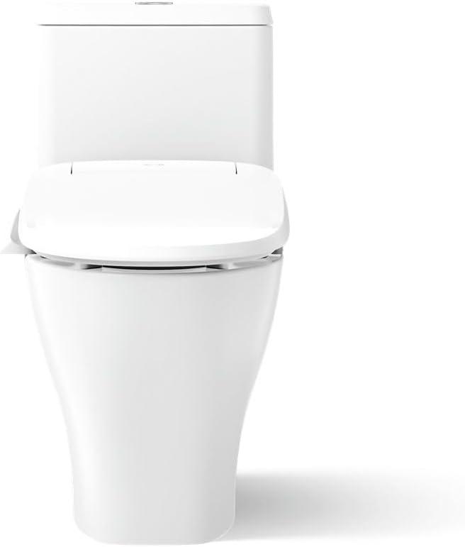 Kohler Spacity One-Piece Compact Elongated Toilet With Skirted Trapway, 1.28 Gpf K28020-0