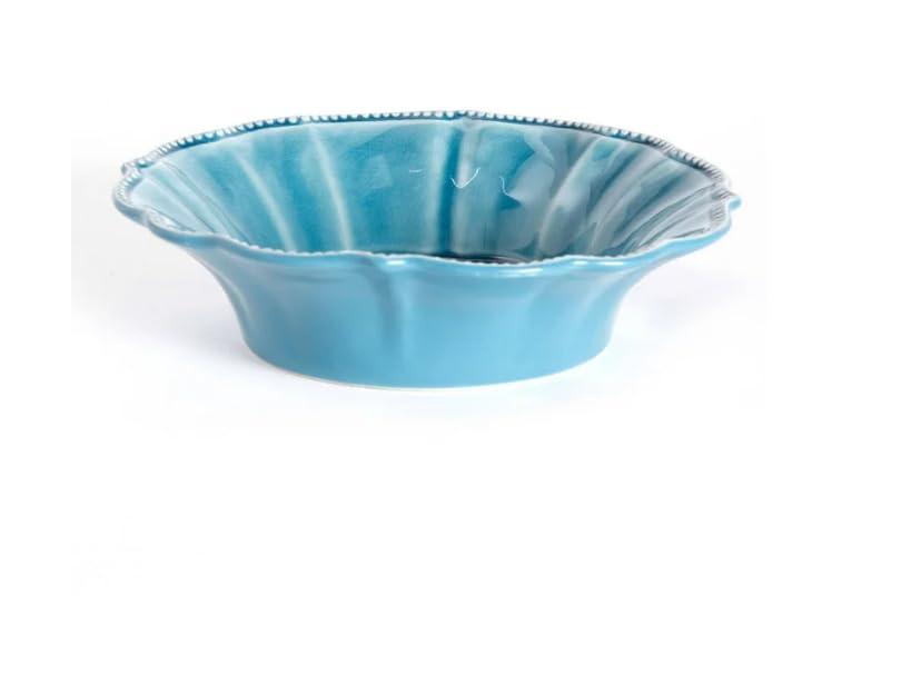 The Pioneer Woman Paige 12-Piece Dinnerware Set, Denim
