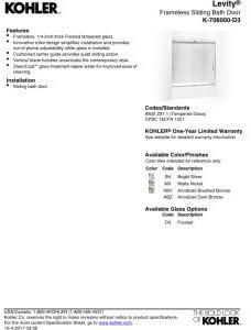 Levity 59.62" x 62" Bypass Bath Door with CleanCoat® Technology