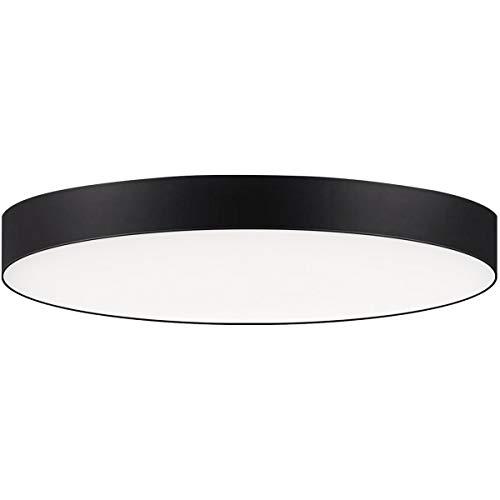 Maxim 57662WTBK 7 Wide Integrated Led Flush Mount Ceiling Fixture, Black