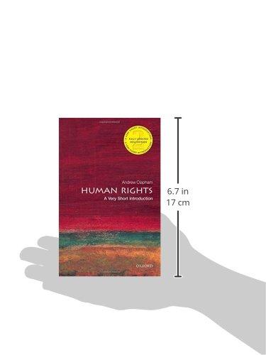 Human Rights: A Very Short Introduction, Red Hardcover Book