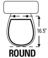 Art Of Acryl Round Toilet Seat and Lid