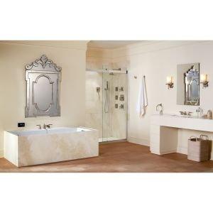 Pinstripe® Pure Widespread Bathroom Sink Faucet with Cross Handles
