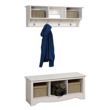 Cubbie Bench White - Prepac