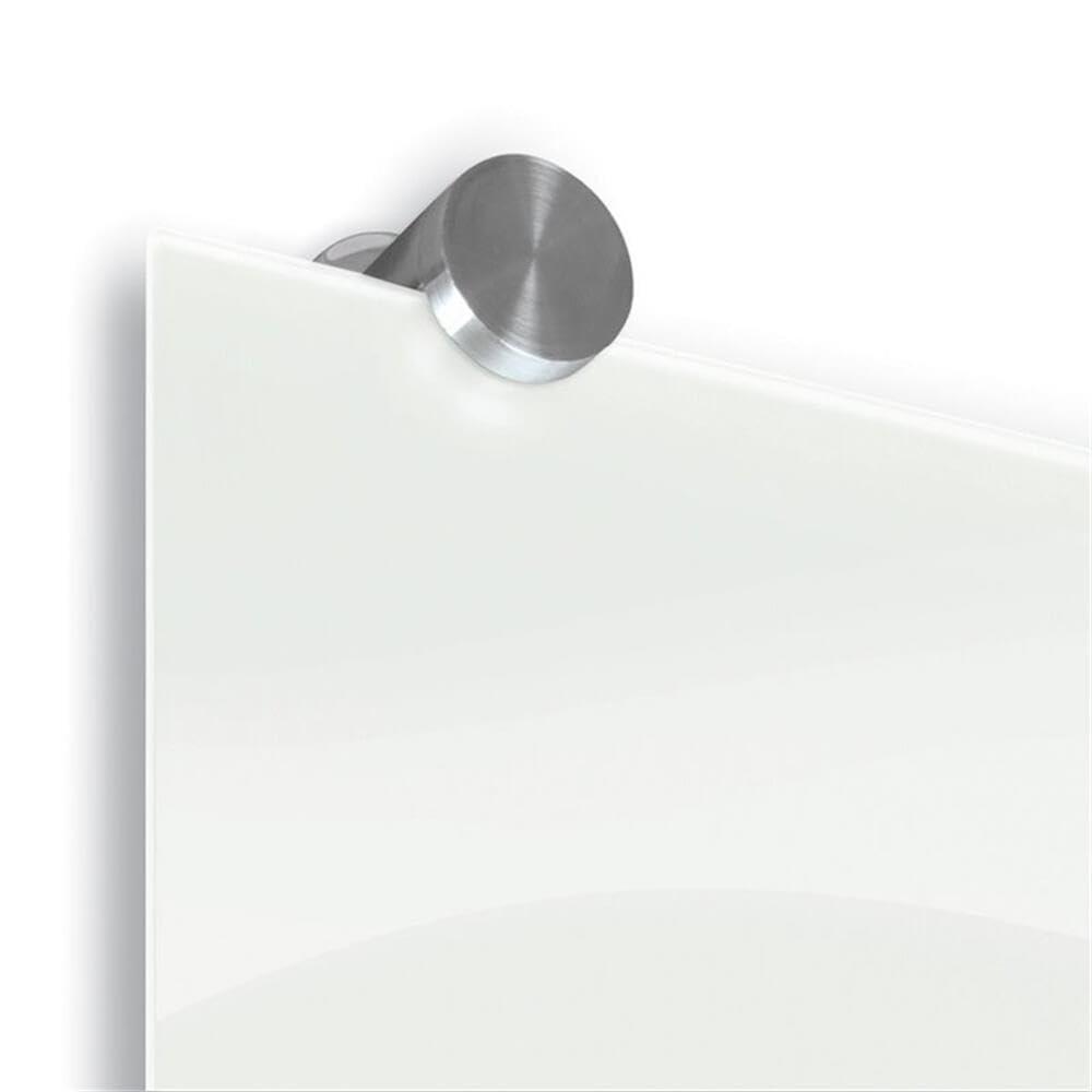 MooreCo Visionary Magnetic Wall Mounted Glass Dry Erase Board